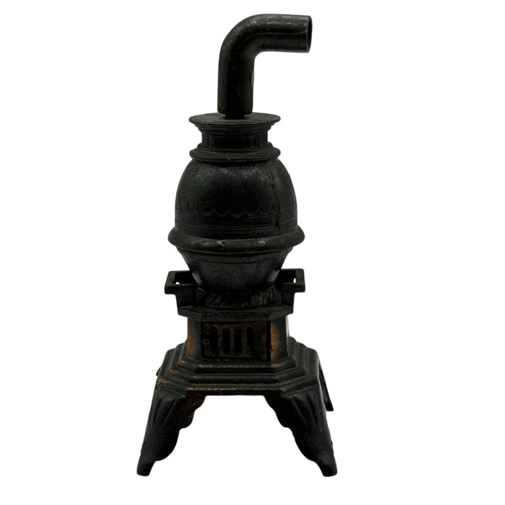 Vtg Durham Industries‎ Pot Belly Stove 3" Diecast DOLLHOUSE Metal Minis No 5473